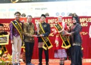 Jullyanda Fajar Pratama dan Salsabila Tri Rahmi Duta Informasi UNP