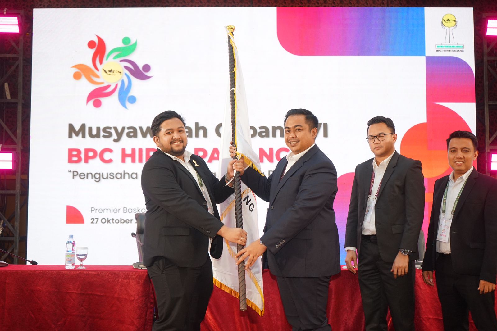 Wendoky Putra Basko Resmi Pimpin BPC HIPMI Kota Padang