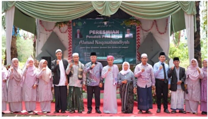 Bupati Pasaman Resmikan Gedung Baru Ponpes Ahmad Naqosabandiyah di Rao