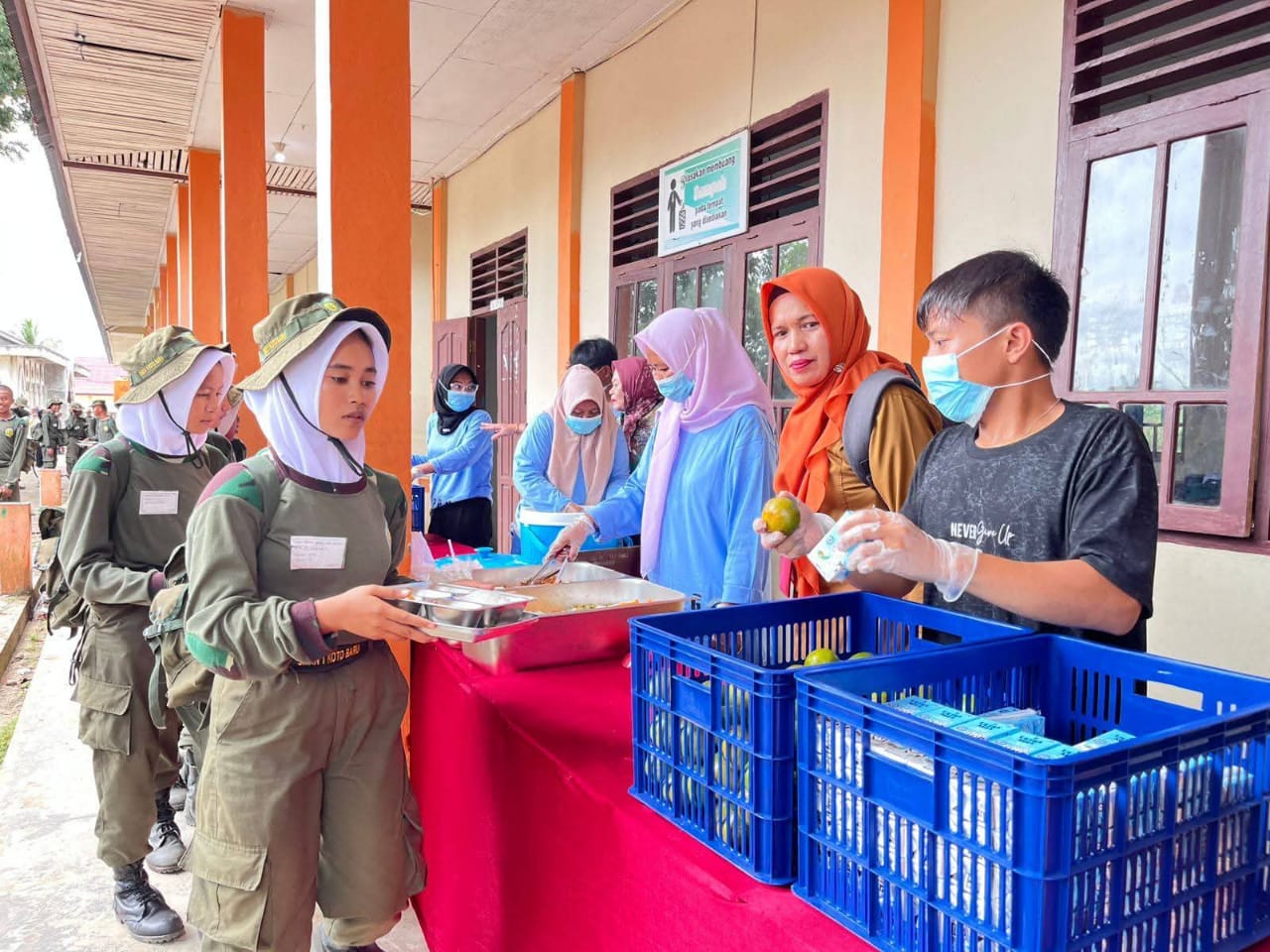 SPPG di Dharmasraya Lakukan Terobosan Pembagian MBG