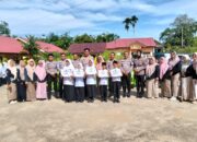 Apresiasi partisipasi dalam lomba Polisi Cilik, Kasatlantas Serahkan Piagam Penghargaan