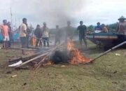 Bentrok Nelayan Pecah di Laut Muara Kandis, Satu Orang Terluka Diduga Akibat Lemparan Kaca