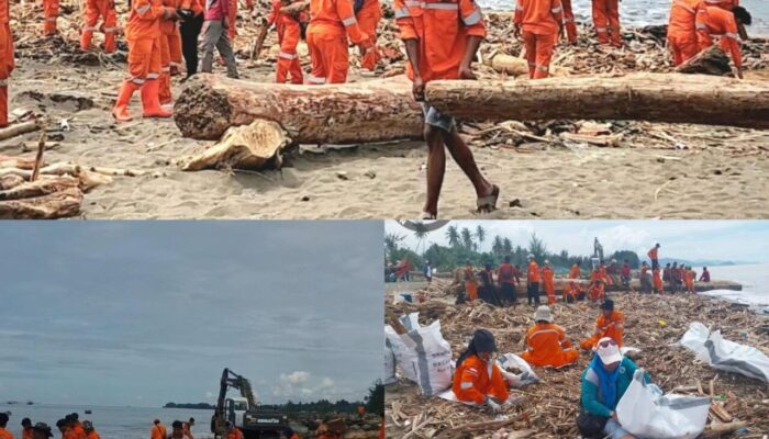 3.327 Ton Sampah Menumpuk di Padang Pasca Bencana