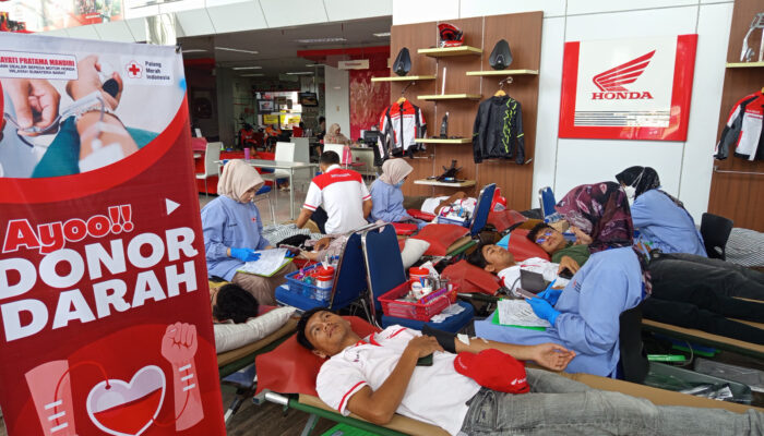 Honda Hayati Gelar Donor Darah