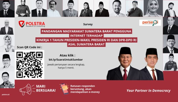 POLSTRA Ajak Warga Sumbar Nilai Kinerja Presiden