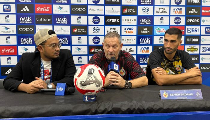 Semen Padang FC Kantongi Kelemahan Persijap, Ini Kunci Kemenangan Nantinya