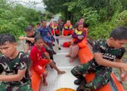 Lanud Sutan Sjahrir Bantu Evakuasi Warga Bungo Pasang dan Aia Pacah