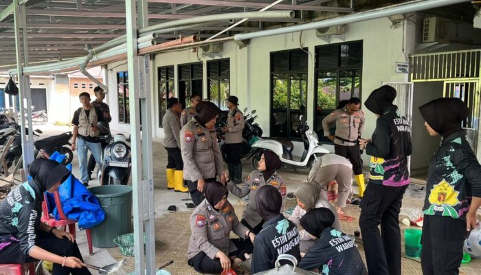 Kapolresta Padang Pastikan Pelayanan Dapur Umum Lumin