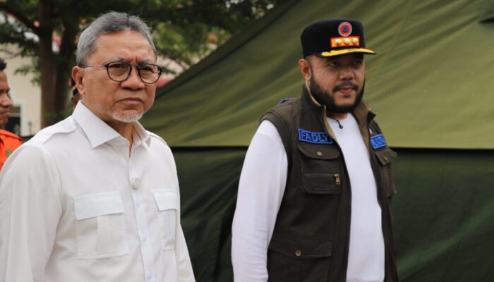 Fadly Amran Laporkan Langkah Penanganan Bencana ke Zulhas