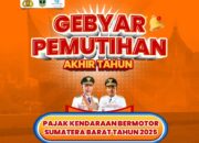 Pemutihan Pajak Kendaraan di Sumbar, Jangan Ketinggalan!