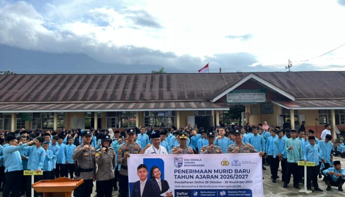 SMA Kemala Taruna Bhayangkara Sosialisasi PPDB di SMPN 1 Lubuk Sikaping