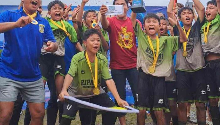 SSB Ripans Juara Piala Wali Kota Padang U-12