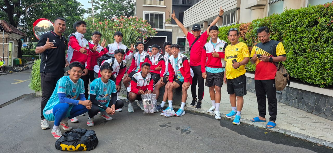 LAGA PERDANA POPNAS 2025, TIM SEPAK BOLA SUMBAR SIAP TANTANG BALI