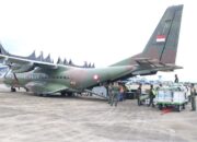 Pesawat CN-295 Skadron Udara 2 Mendarat di Padang Membawa 3,6 Ton Bantuan, Danlanud Sutan Sjahrir: “TNI AU Hadir untuk Masyarakat, Tanpa Menunda”