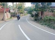 Ruas Jalan Sungai Ranyah Hilir-Lubuk Layang Sudah Mulus