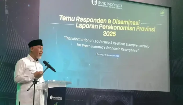 Kejar Pertumbuhan Ekonomi, Ini Strategi Gubernur Sumbar