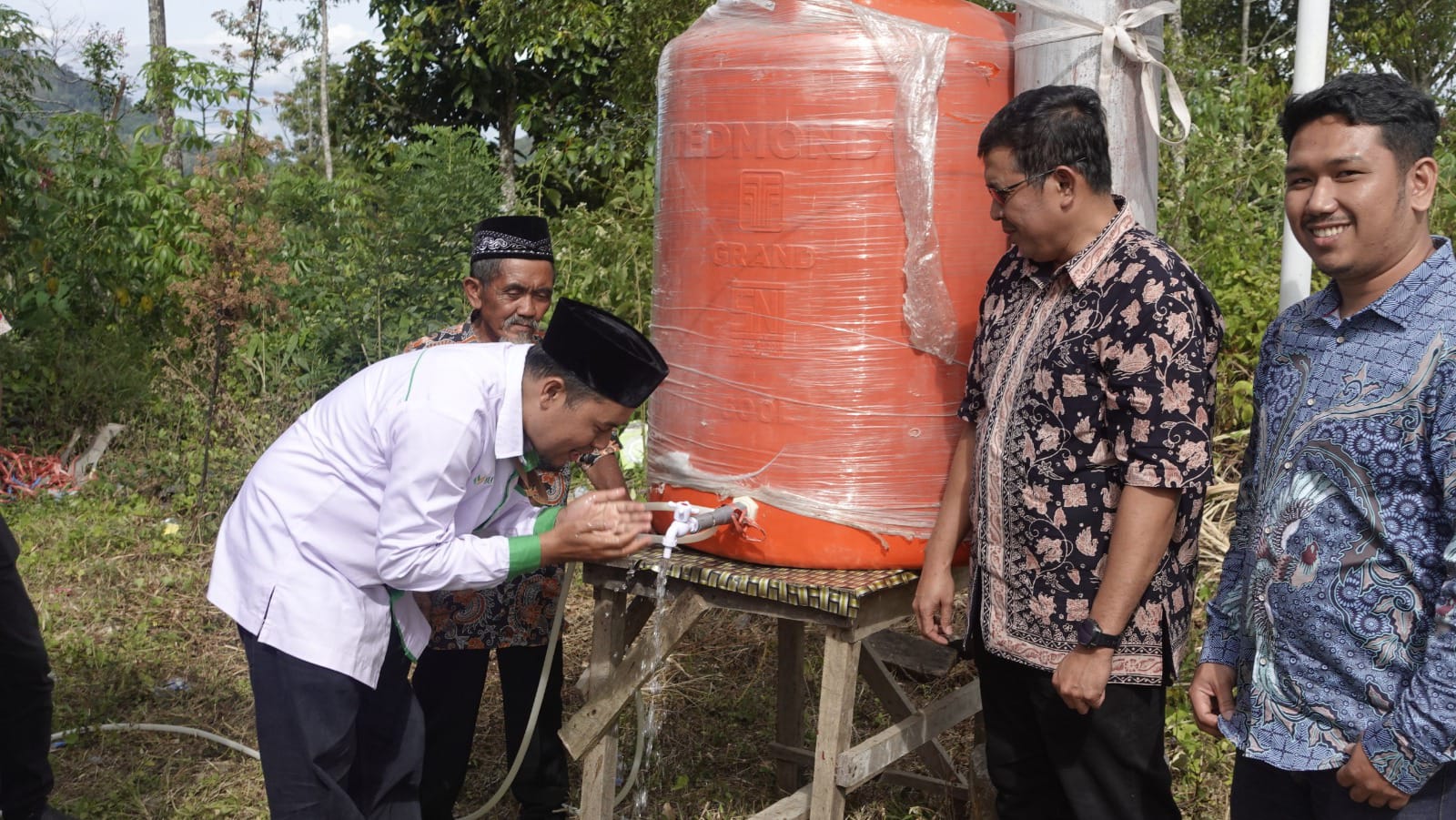 Telkom dan Yakesma Sumbar Resmikan Sarana Air Bersih di Taratak Tinggi‎