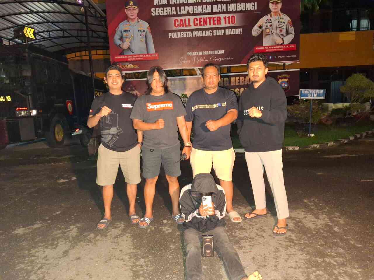 Tim 1 Klewan Polresta Padang Amankan Pemuda atas Dugaan Kasus Pencurian