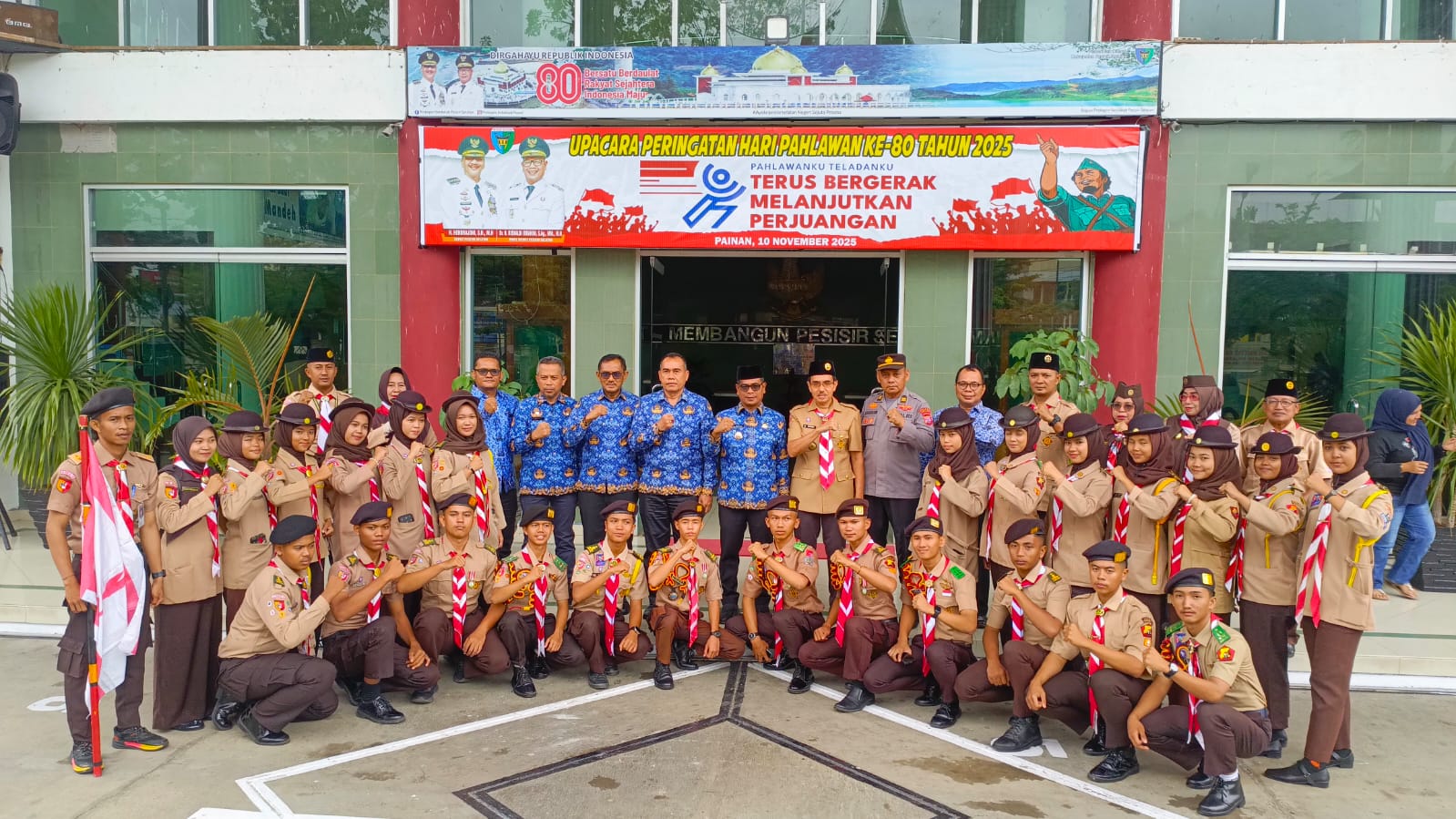 Wabup Pesisir Selatan Lepas Kontingen Pramuka ke Raimuna Daerah VII Sumbar