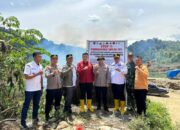 Polres Solok Selatan Gempur Tambang Emas Ilegal, Mesin Penyaring Dibakar di Lokasi