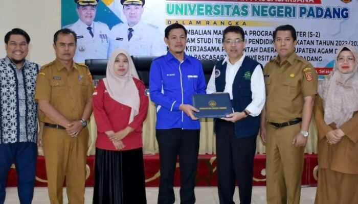 Dunia Pendidikan Kabupaten Agam Dapat Angin Segar