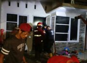 Asap Hitam M menjulang di Langit Koto Tangah Dua Rumah Hangus, Damkar Padang Kerahkan 80 Personel dalam Kebakaran Hebat