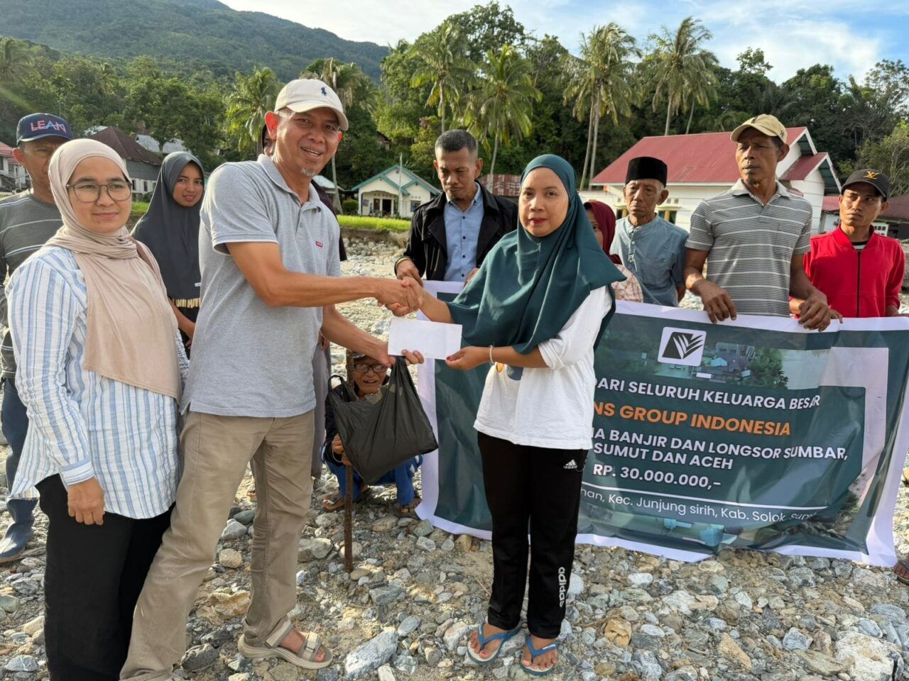 Empati Menyapa dari Kalimantan, PT Evans Group Indonesia Hadir untuk Warga Solok