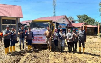 Apersi Sumbar Bantu Pembersihan SMAN 12 Padang