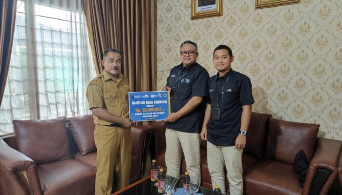 TASPEN Bantu Renovasi Masjid SMKN 1 Sumatera Barat