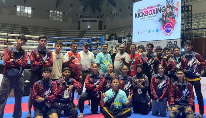 Sumbar Raih Tiga Emas di Kejurnas Kickboxing