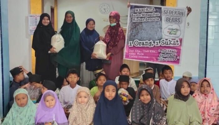 RTQ Az Zikra dan Yakesma Salurkan Bantuan ke Santri