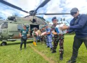 Lanud Sutan Sjahrir Kirim Bantuan 3,5 Ton Bantuan ke Nagari Salareh Aia