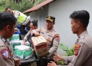 Polres Pasbar salurkan bantuan bencana di Pasanggiang Talu