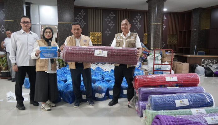 UNP Dipercaya Mitra Salurkan Bantuan Bencana