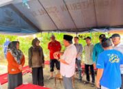 Wakil Bupati Dharmasraya Kunjungi Posko Bencana Di Tabing Banda Gadang, Kota Padang