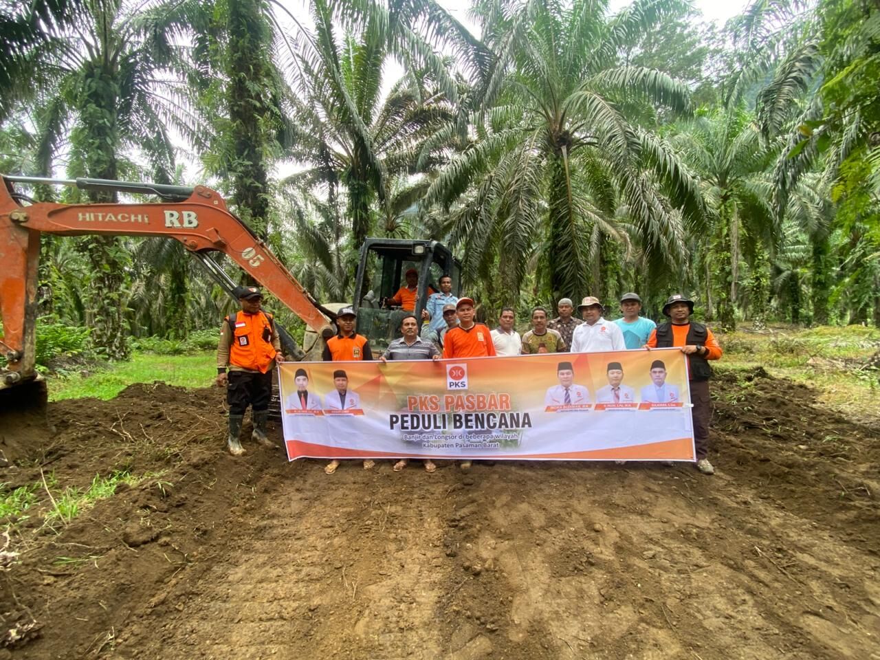Asa Petani Jorong Talang Kuning Kembali Bersemi, PKS Pasbar Hadir Sambungkan Urat Nadi Ekonomi yang Terputus