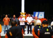 Sekda Dharmasraya Lepas Tim Pengantar 2 Ton Rendang ke Tiga Wilayah