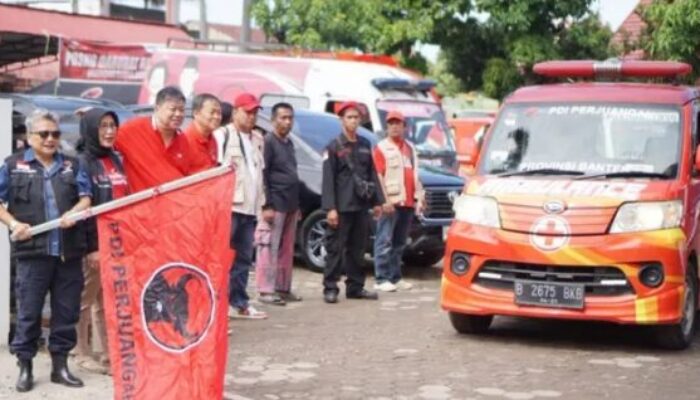 PDI Perjuangan Turunkan 16 Tenaga Kesehatan ke Daerah Bencana