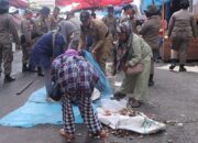 Satpol PP Padang Tertibkan PKL dan Parkir Liar di Pasar Raya, Pelaku Sudah Diingatkan