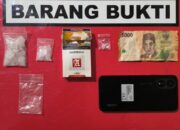 Satresnarkoba Polres Solok Tangkap Petani, Sabu Disimpan di Atap dan Dinding Kamar