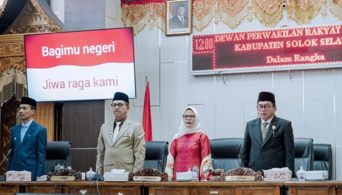 Sidang Paripurna HUT ke-22 Solok Selatan, Pemprov Soroti Tantangan Pembangunan Berkelanjutan