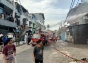 Api Membara di Lantai Dua Gudang Ikan Belakang Tangsi