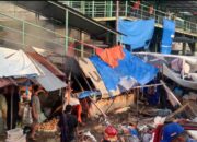 Satu Lapak PMD di Kawasan Pasar Raya Terbakar