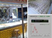 Harga Emas Terus Naik, Aktivitas Jual Beli di Pasar Sungai Geringging Kian Melambat