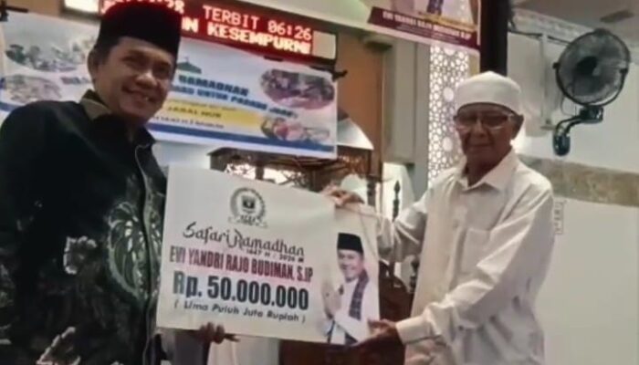 Safari Ramadan, Evi Yandri Ingatkan Masyarakat Pentingnya Rehabilitasi Narkoba