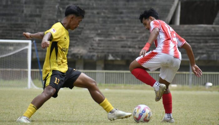 PSP Padang Pesta 14 Gol ke Gawang Gaung Putra
