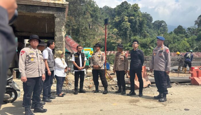 Korps Brimob Polri Pastikan Dukungan Pengamanan Rehab Rekon Jembatan Kembar