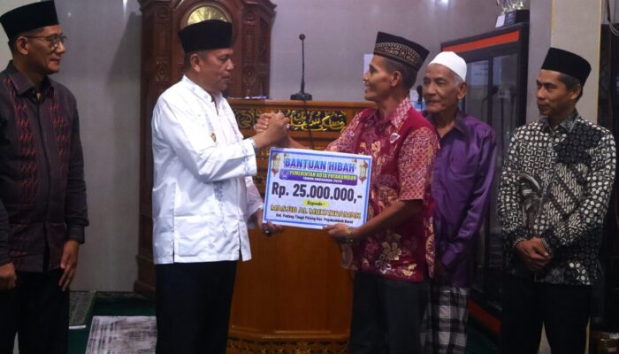 Wawako Elzadaswarman Pimpin Tim II Safari Ramadan ke Masjid Al Mukarramah, Masyarakat Jaga Kebersihan