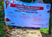 Bantu Fasilitasi Agrowisata Bukit Labuang, Tim PKM Jurusan Teknik Sipil PNP Bangun Septic Tank