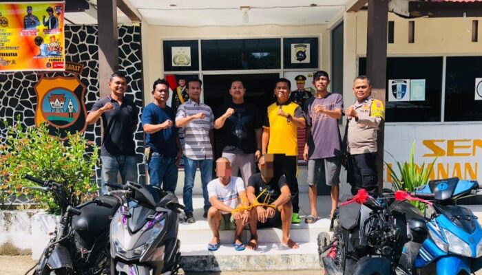 Komplotan Pencuri Motor Lengayang Akhirnya Terungkap